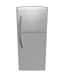 Top Mount Refrigerator 3D Model for Kitchen Appliance Design