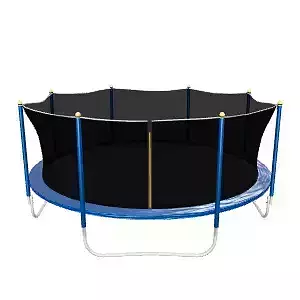 Single-Door Refrigerator 3D Model for Kitchen