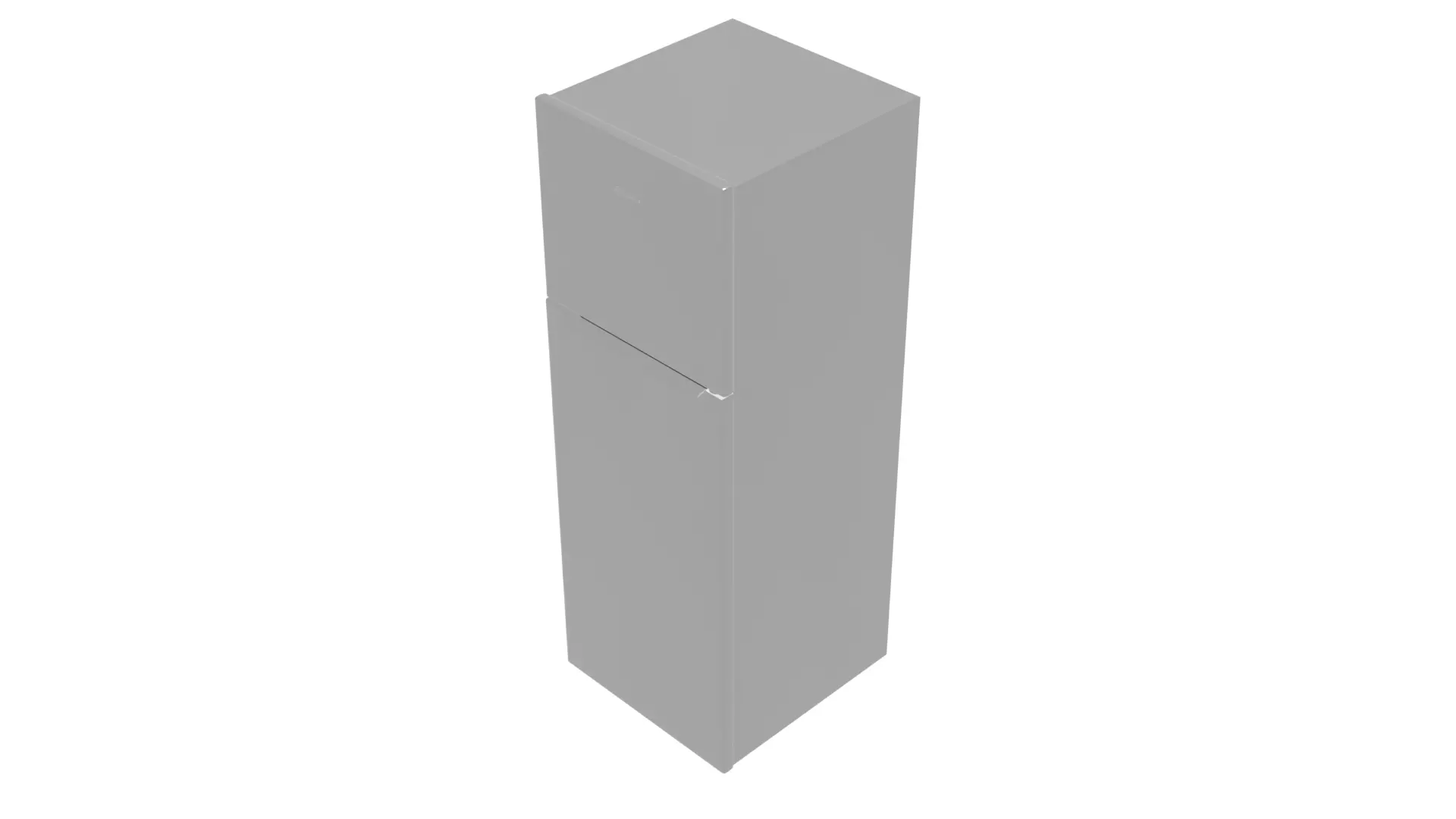 Direct Cool Refrigerator 311L for Kitchen and Commercial Use Low-poly 3D model_0