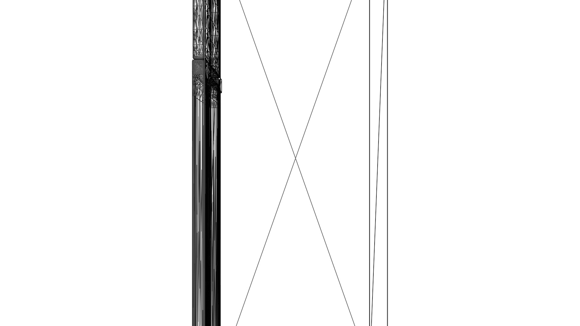 Direct Cool Refrigerator 311L for Kitchen and Commercial Use Low-poly 3D model_14