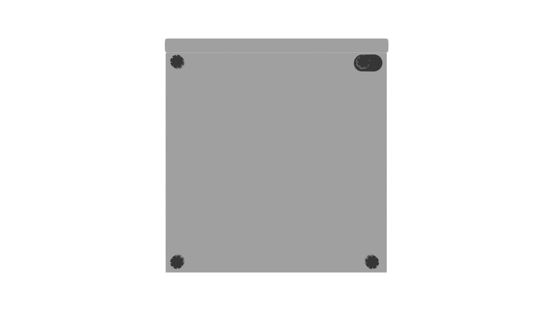 Direct Cool Refrigerator 311L for Kitchen and Commercial Use Low-poly 3D model_21