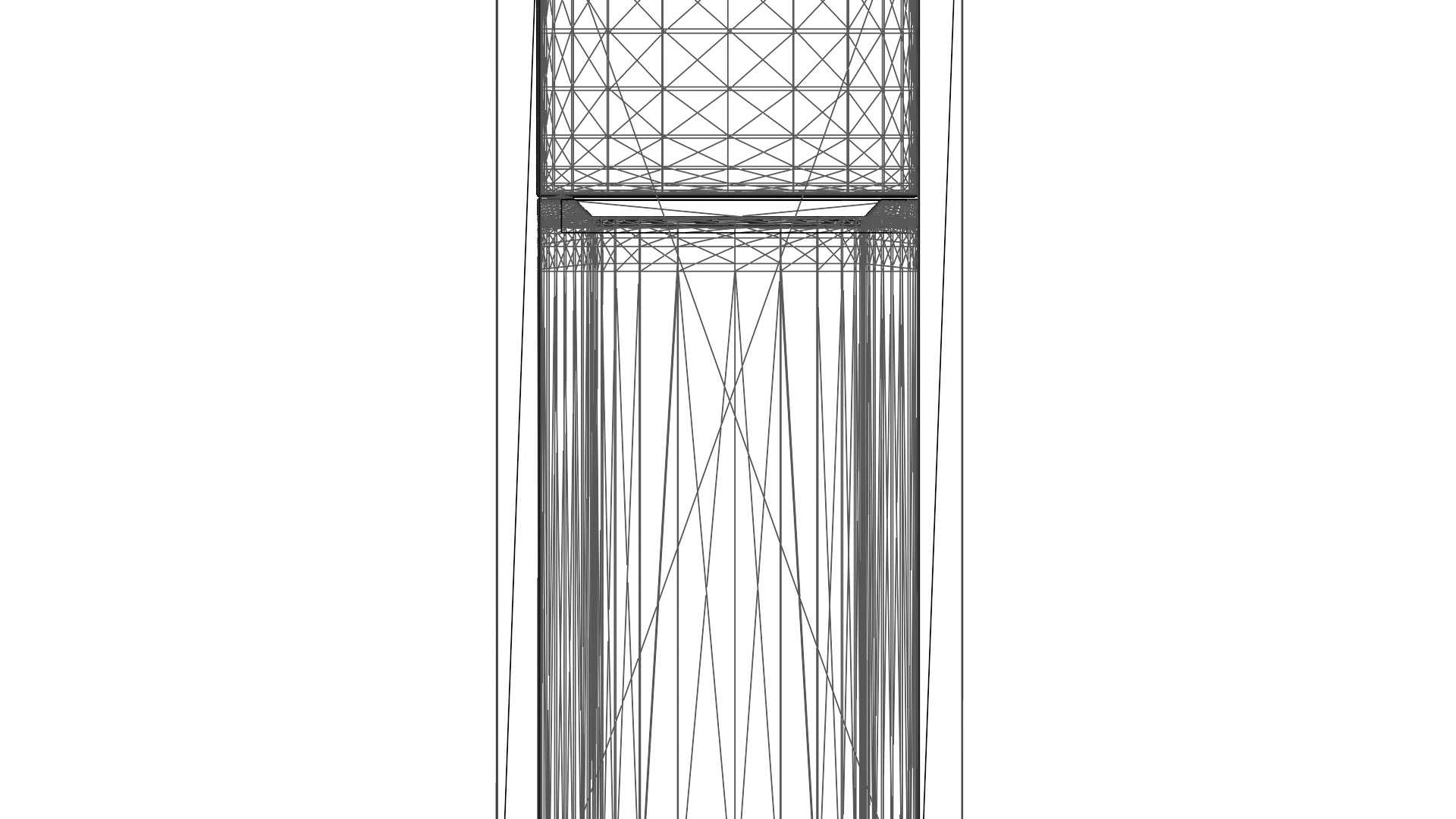 Direct Cool Refrigerator 311L for Kitchen and Commercial Use Low-poly 3D model_6