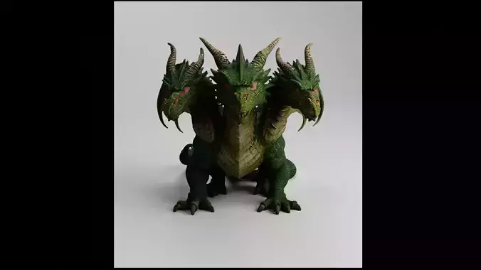 Three-Headed Hydra Dragon