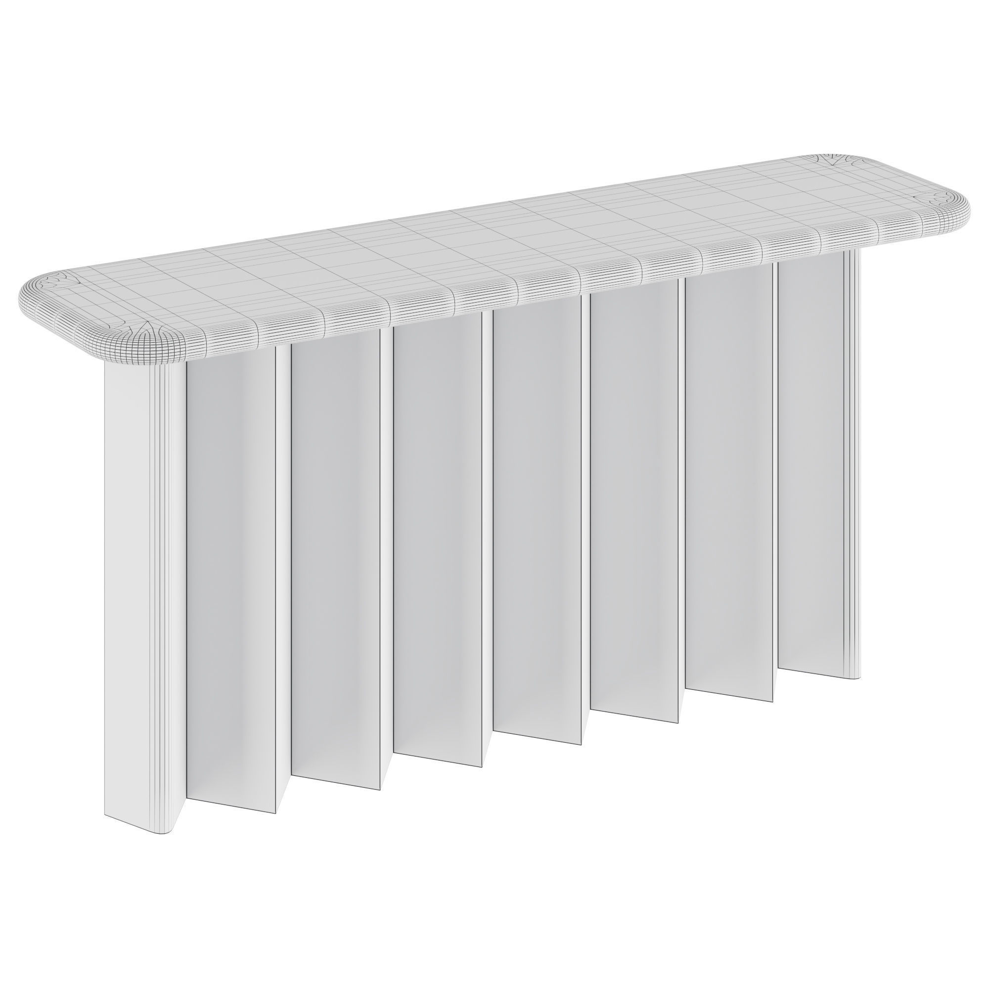 DONNA Furniture SUMINAGASHI Console 3D model_2