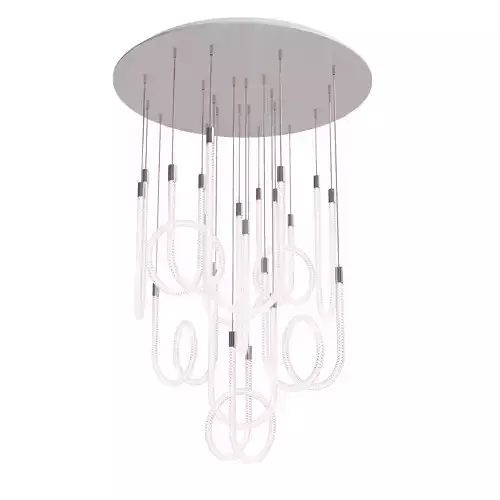 Saint Louis TORSADE 10 light chandelier  3D model