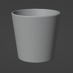 Flowerpot 3D print model_3