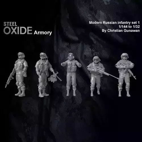 Modern Russian infantry set 1