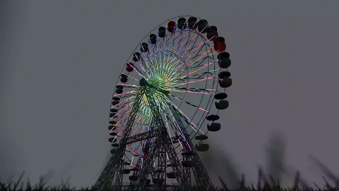 The Ferris Wheel - Blender
