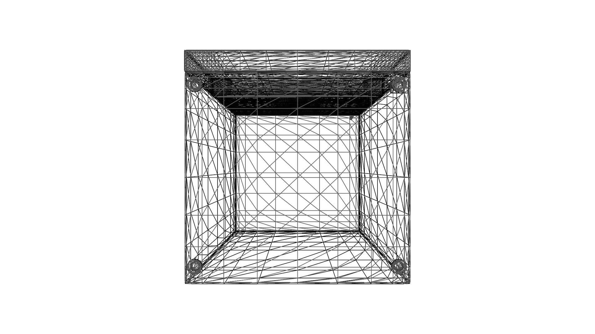 3D Frost-Free Refrigerator Model for Kitchen Appliance Projects Low-poly 3D model_21