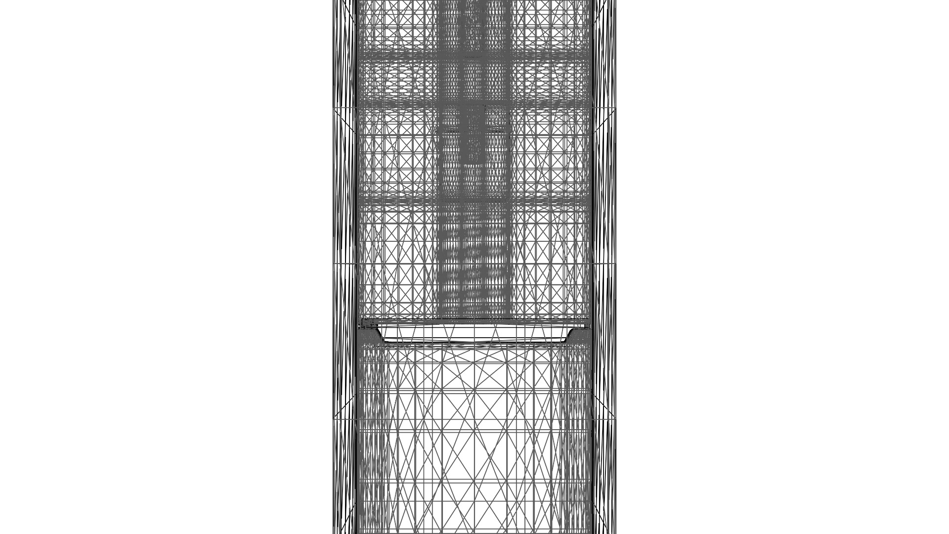 3D Frost-Free Refrigerator Model for Kitchen Appliance Projects Low-poly 3D model_5