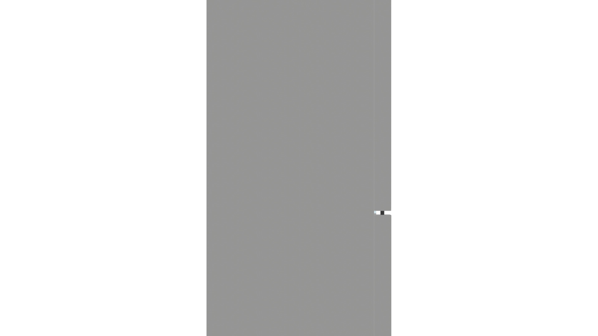 3D Frost-Free Refrigerator Model for Kitchen Appliance Projects Low-poly 3D model_8