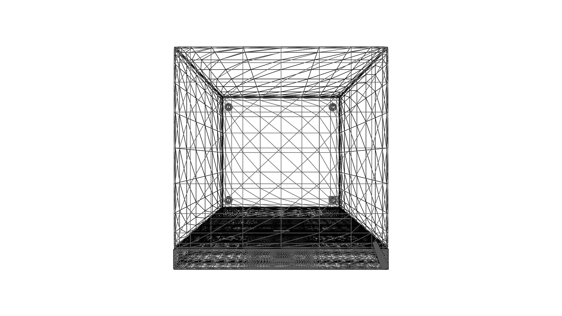 3D Frost-Free Refrigerator Model for Kitchen Appliance Projects Low-poly 3D model_17