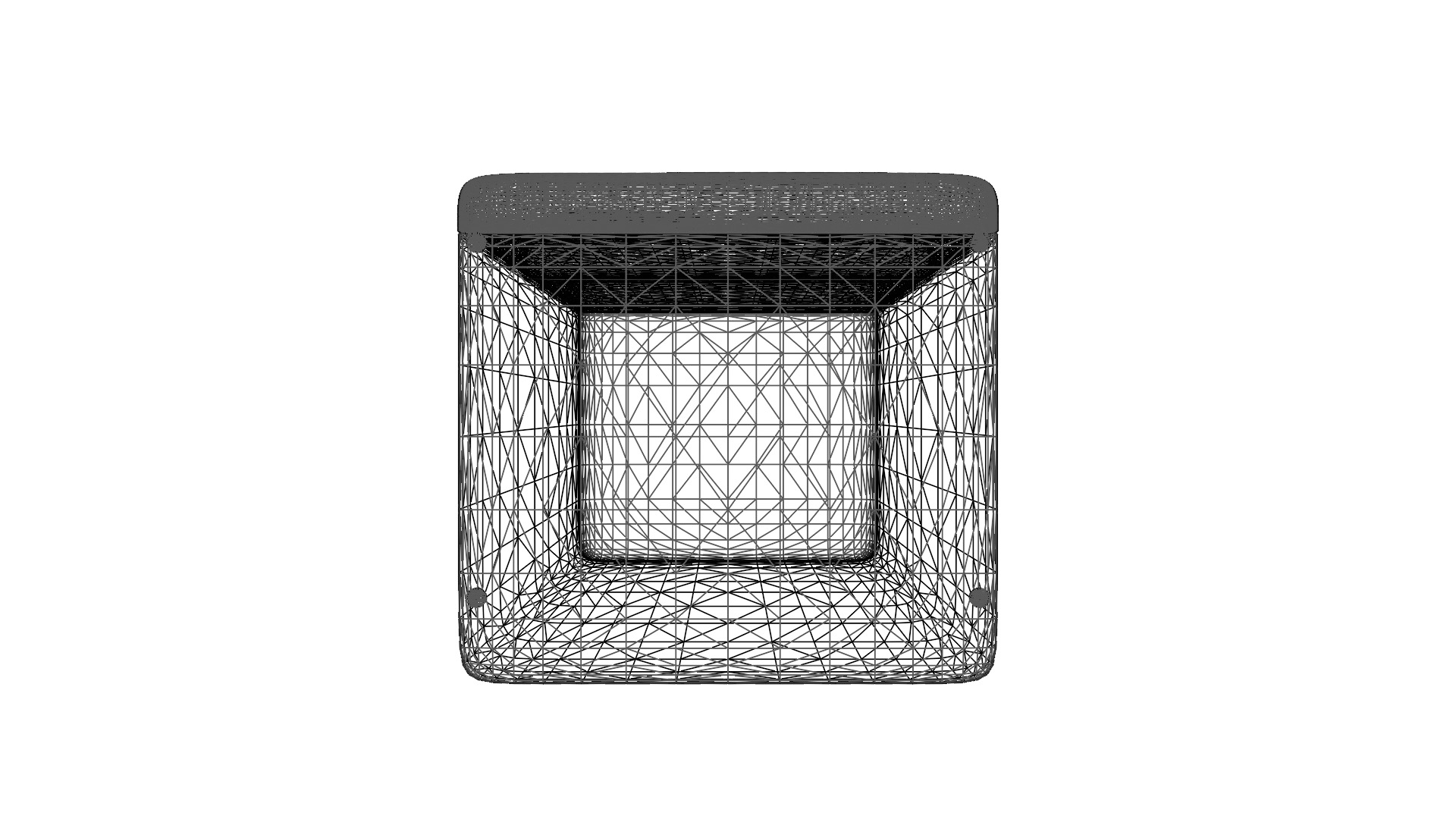 Combi Refrigerator with Direct Cooling 300L for Home and Kitchen Low-poly 3D model_22