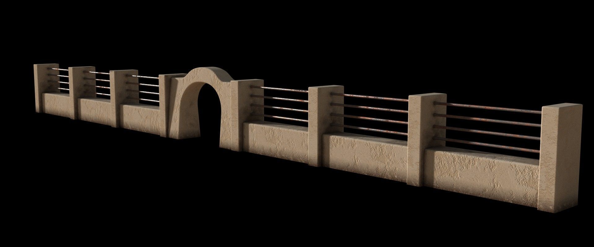 Mos Eisley Buildings 3D model_54