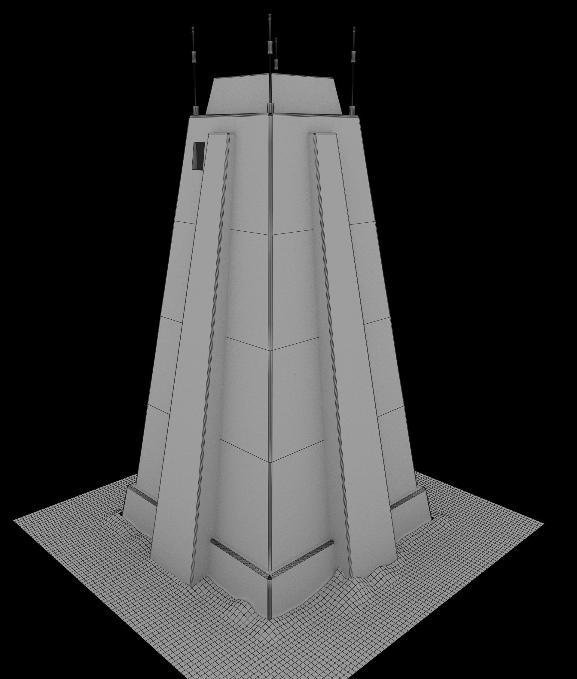 Mos Eisley Buildings 3D model_41