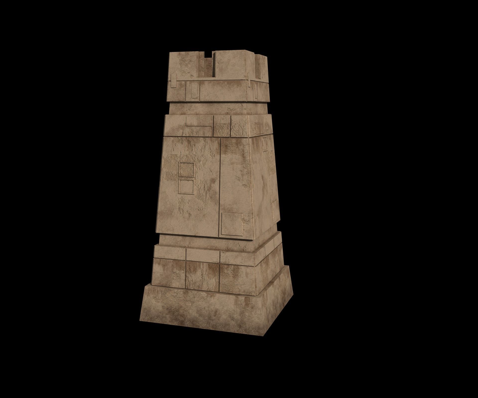 Mos Eisley Buildings 3D model_30