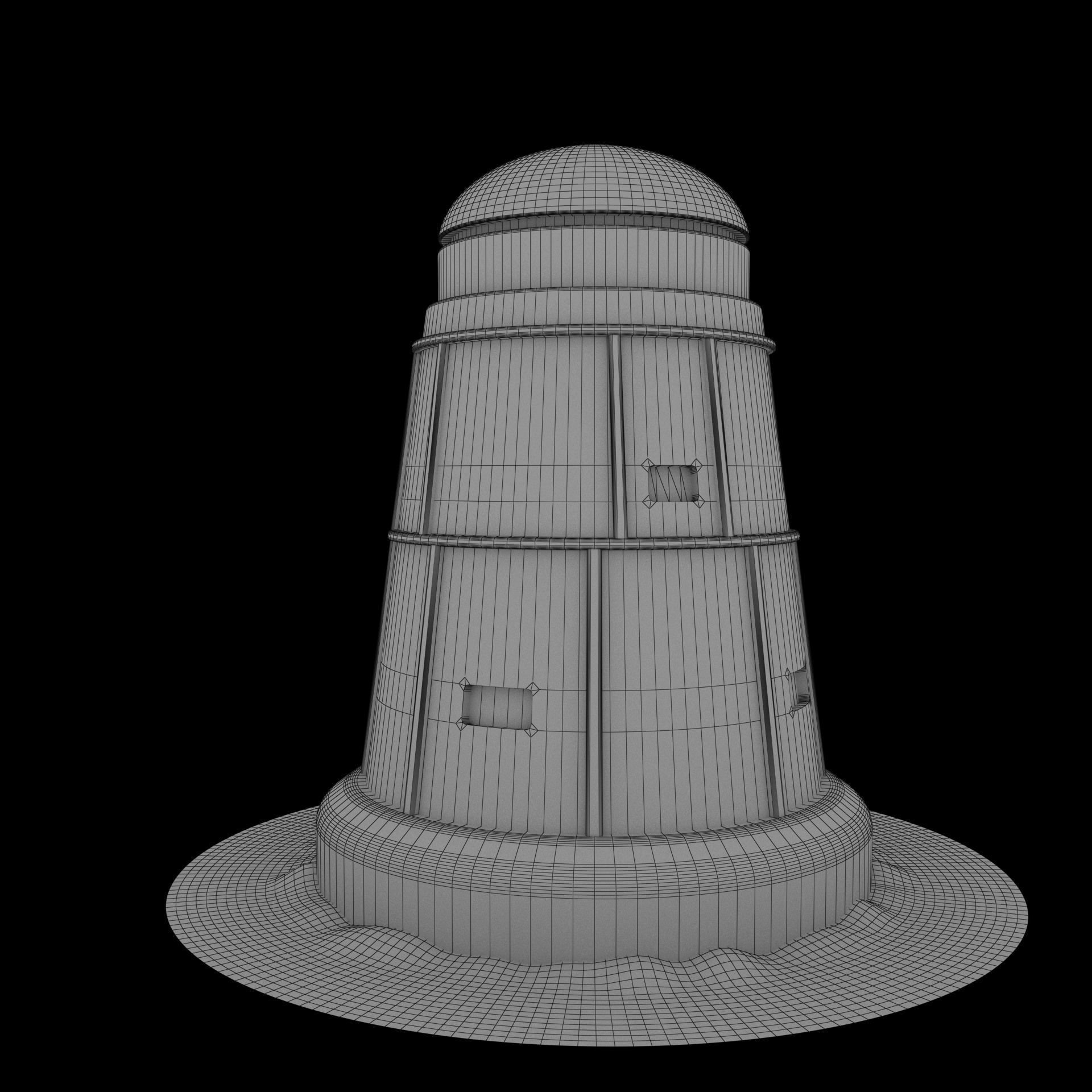 Mos Eisley Buildings 3D model_18