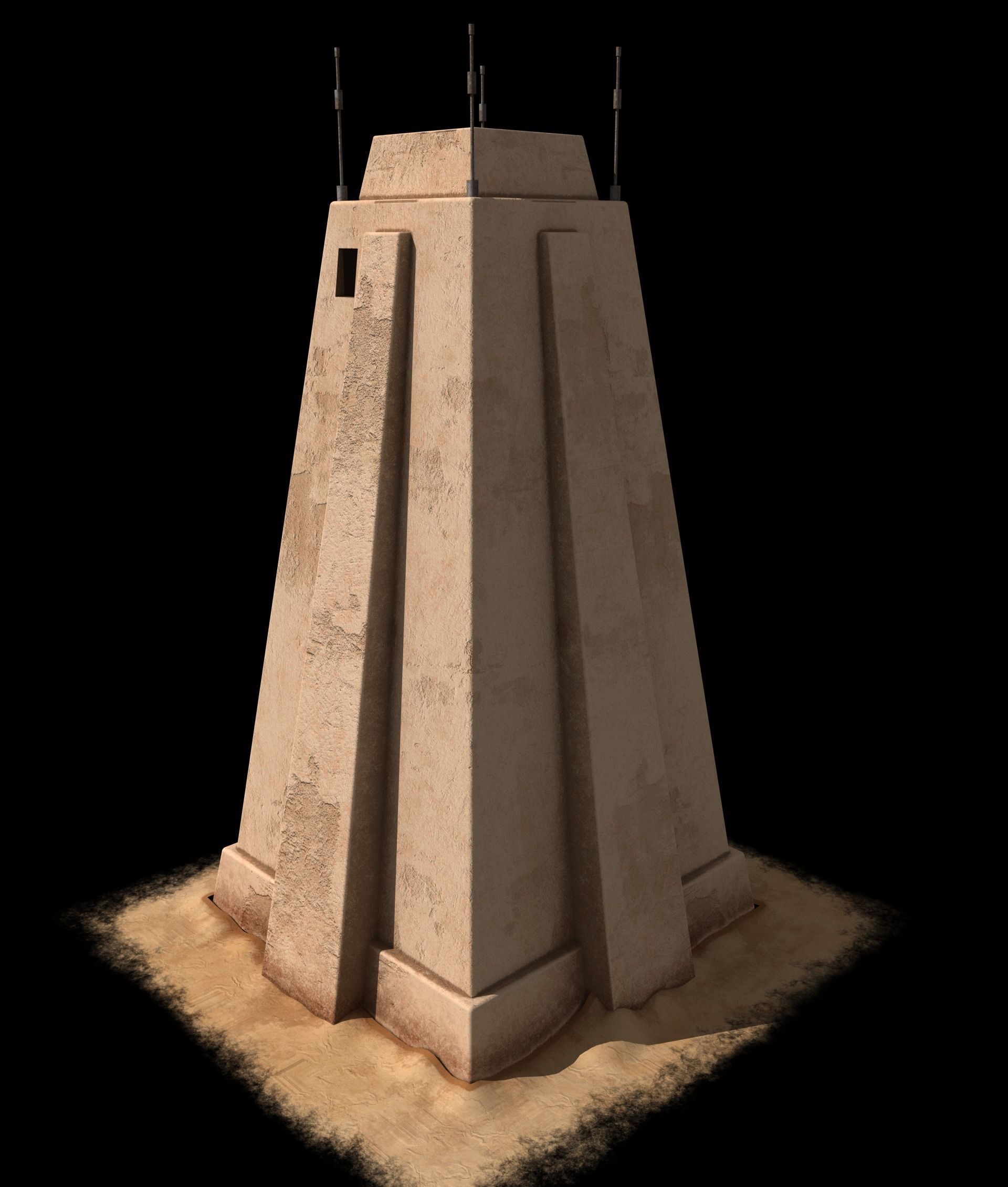 Mos Eisley Buildings 3D model_40