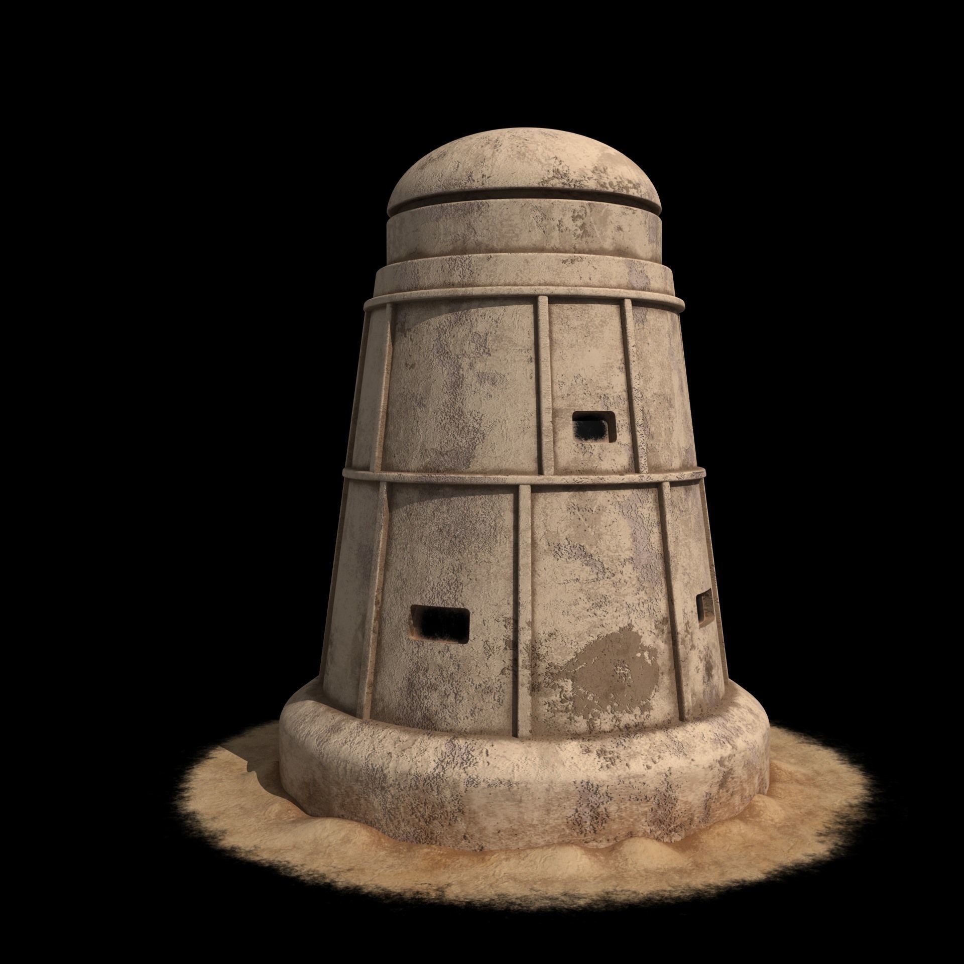 Mos Eisley Buildings 3D model_17
