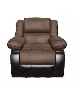 3D Reclinable Single-Seat Bicolor Sofa