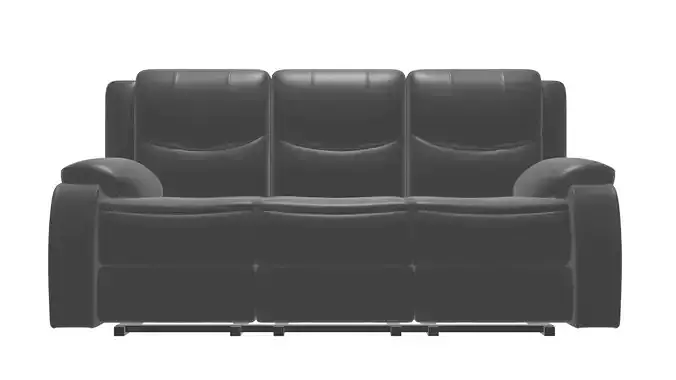3-Seater Reclinable Sofa 3D Model