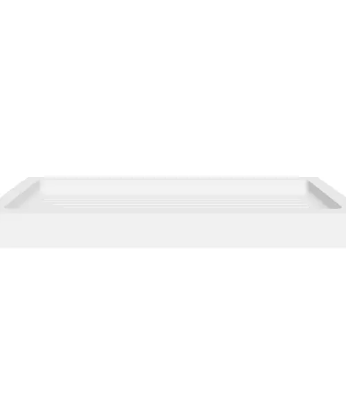 Acrylic Receptacle with Register and Drain Low-poly 3D model_0