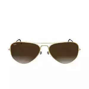 Aviator Style Glass Rayban Accessory 