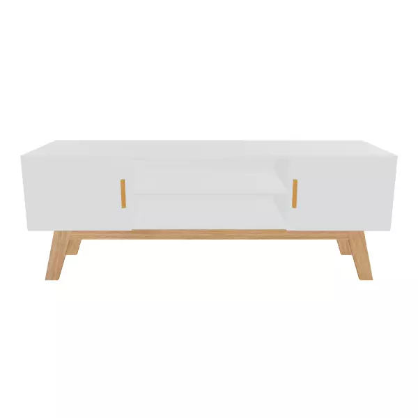 Stylish Furniture Rack 3D Model for Interior Design Low-poly 3D model_0