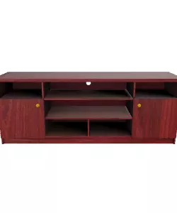 Classic Wengue Rack Cabinet 3D Model Low-poly 3D model_0