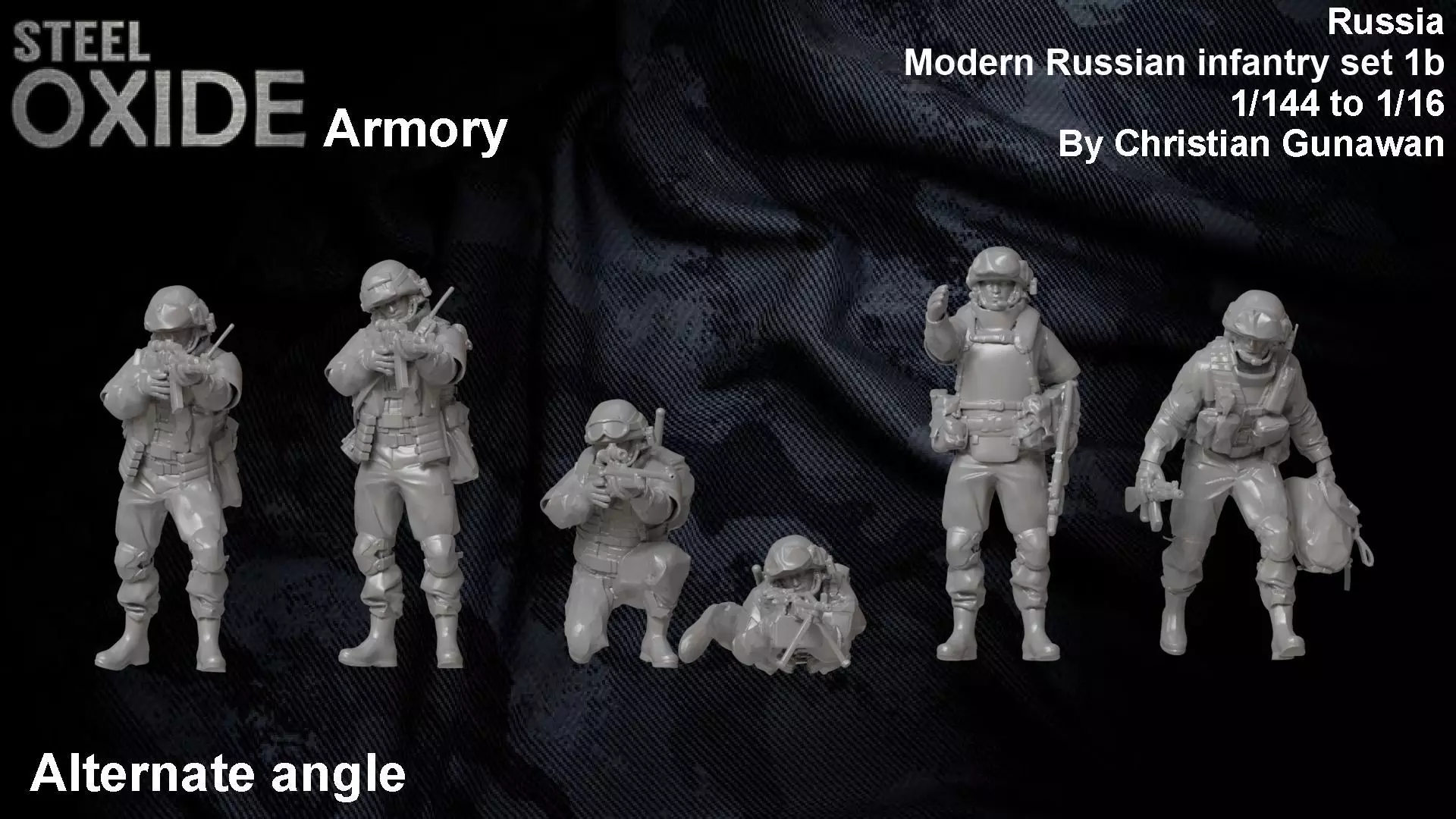 Modern Russian infantry set 1c 3D print model_0