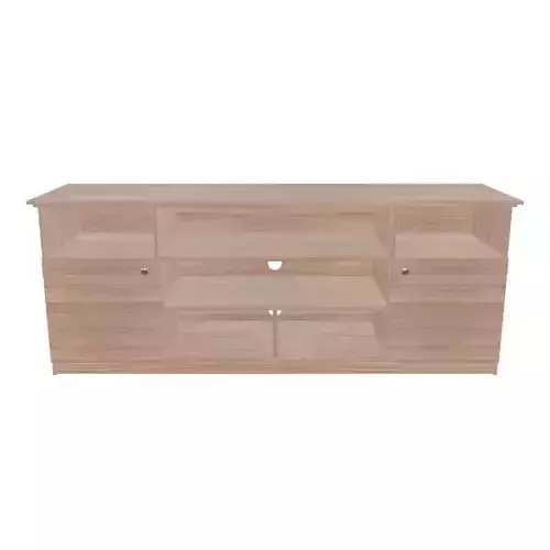 Classic Rack Cabinet 3D Model for Interior Design Low-poly 3D model