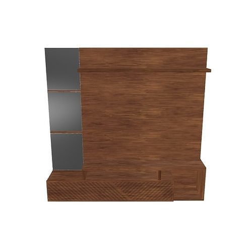 Versatile Furniture Rack 3D Model for Interior Design Low-poly 3D model
