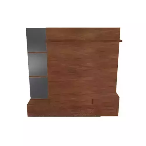 Versatile Furniture Rack 3D Model for Interior Design