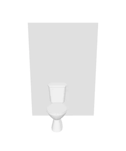 Modern Architectural Bed 3D Model for Interior Design Low-poly 3D model_0