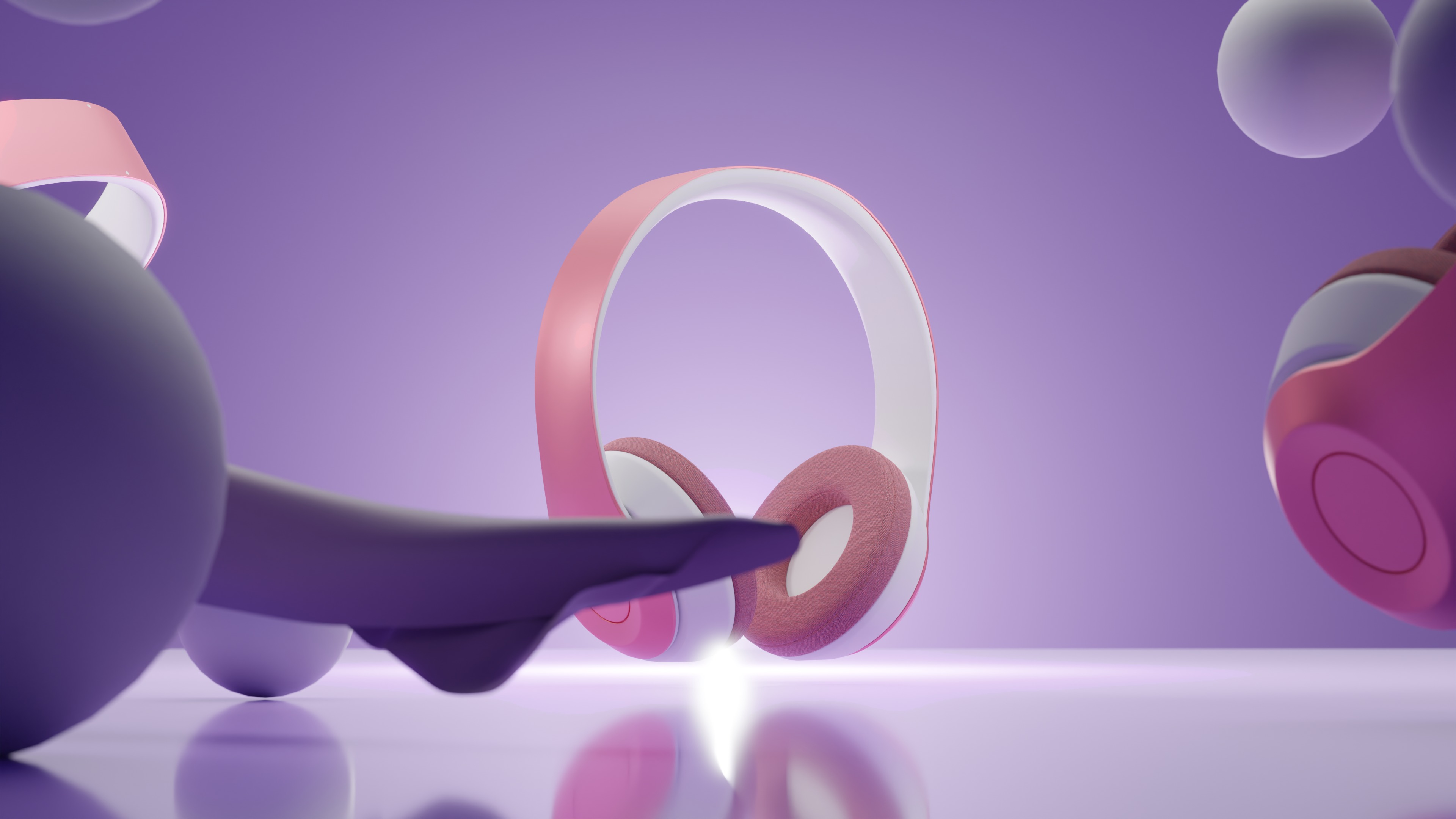 Headphones 3D model_5