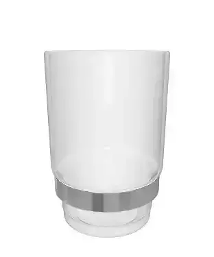 Crystal Clear Elegance Tumbler - Bathroom 3D Asset