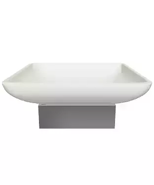 Chromed Soap Holder 3D Model for Kitchen and Bathroom