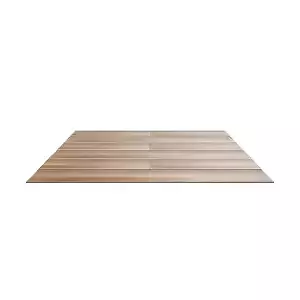Porcelanato Wood-Inspired Brown Table 90x90 cm