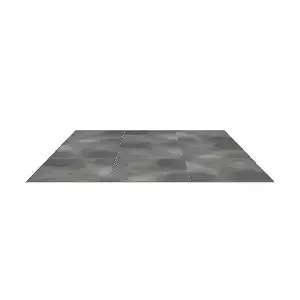 Realistic Matte Graphite Ceramic Tile 60x60 - 3D Model for Architecture and Design