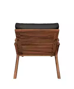 Elegant Black Modern Chair 3D Model