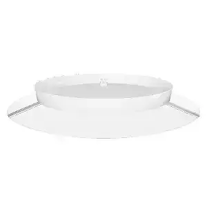 Elegant LED Ceiling Lamp 3D Model - 30cm Glitter Finish