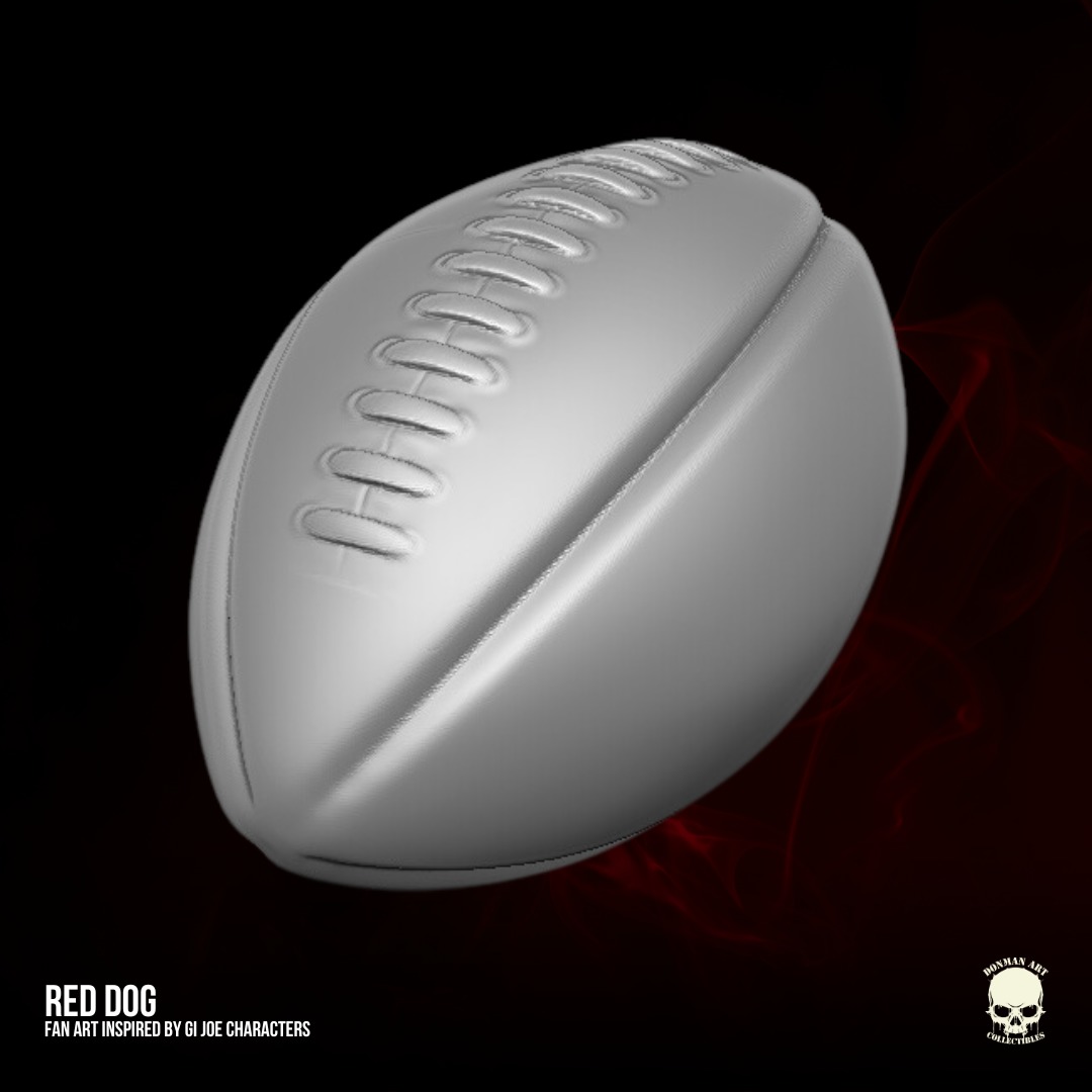Red Dog GI Joe Fan Art 3D printable File For Action Figures 3D print model_23