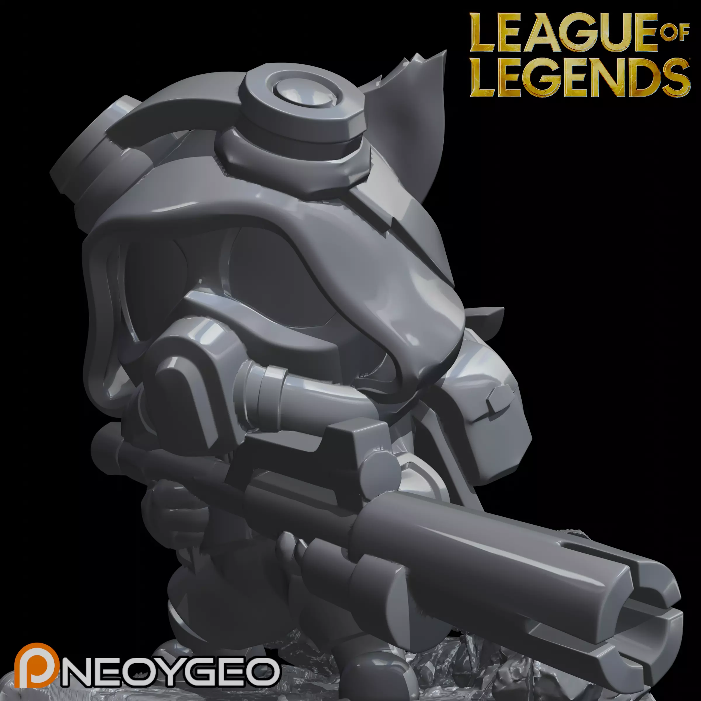 OMEGA SQUAD TEEMO - LEAGUE OF LEGENDS 3D print model