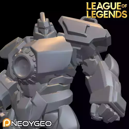 MECHA ZERO SION - LEAGUE OF LEGENDS Free 3D print model