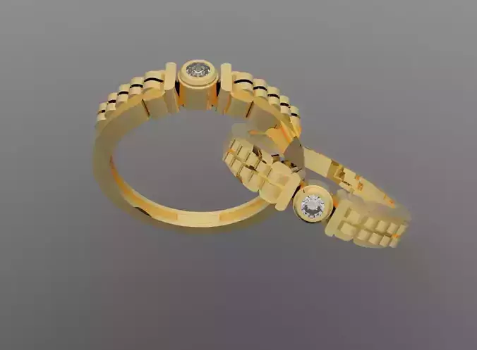 3D Ring Design 3D print model