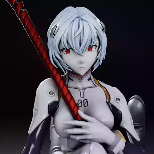 Ayanami Rei - Neon Genesis Evangelion 3D print model