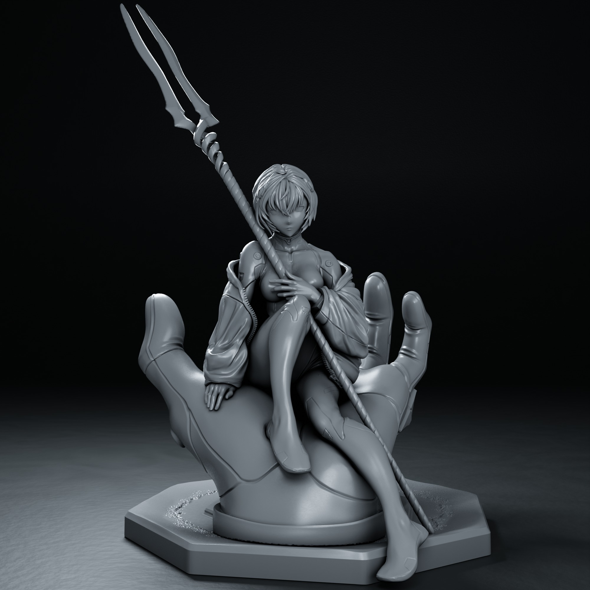 Ayanami Rei - Neon Genesis Evangelion 3D print model_15
