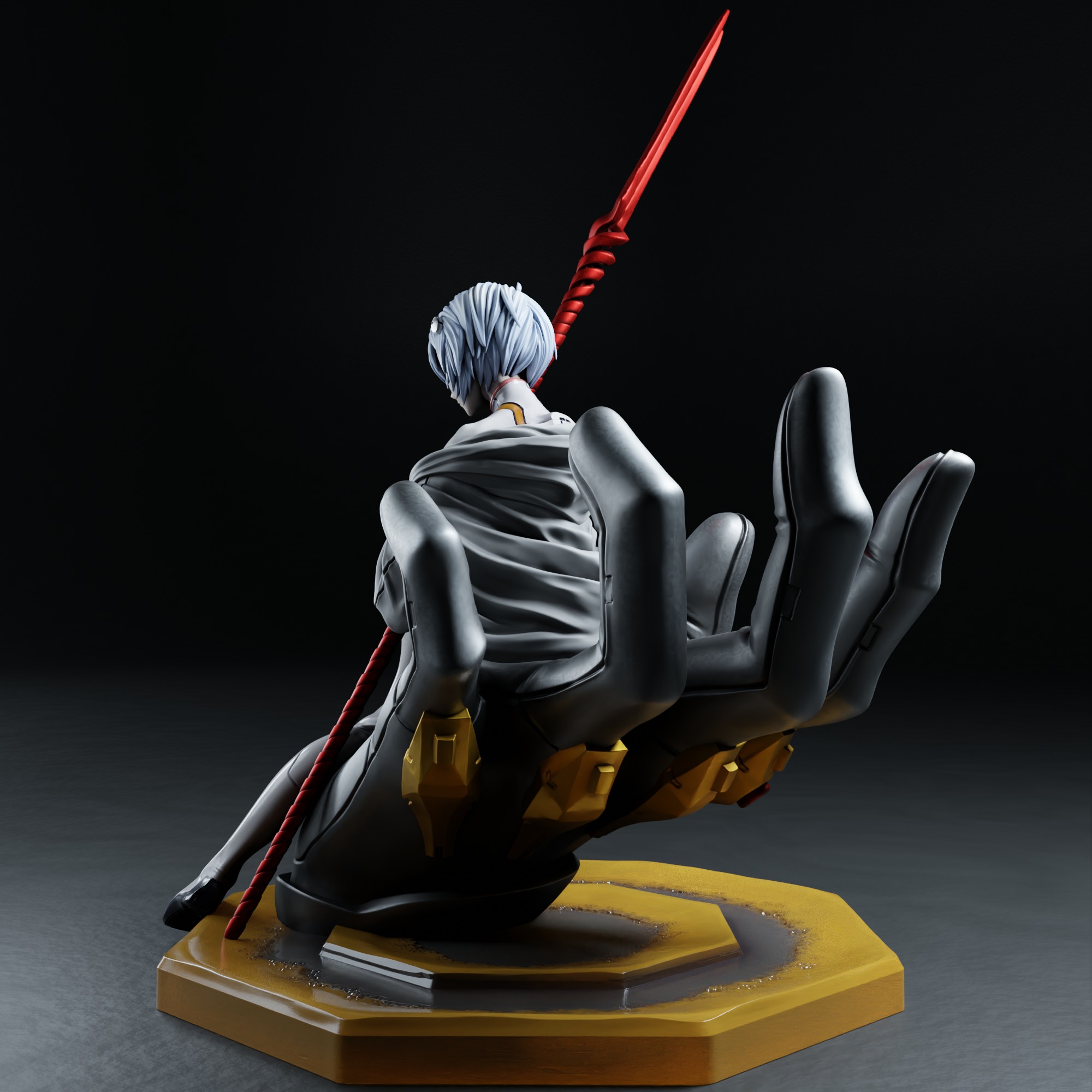 Ayanami Rei - Neon Genesis Evangelion 3D print model_8