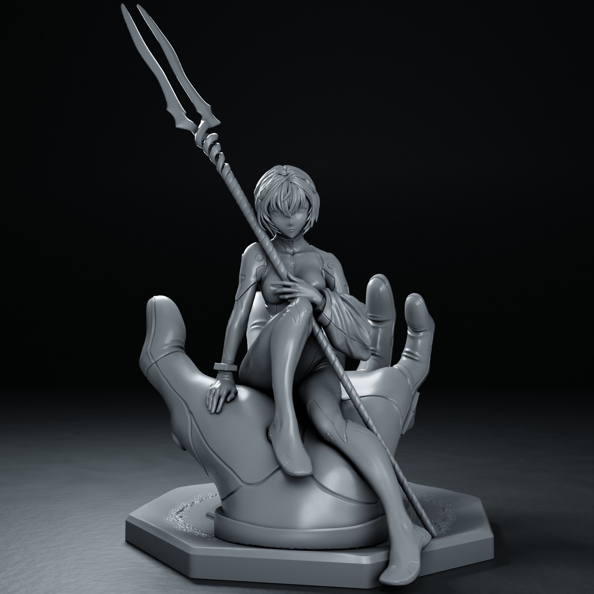 Ayanami Rei - Neon Genesis Evangelion 3D print model_13