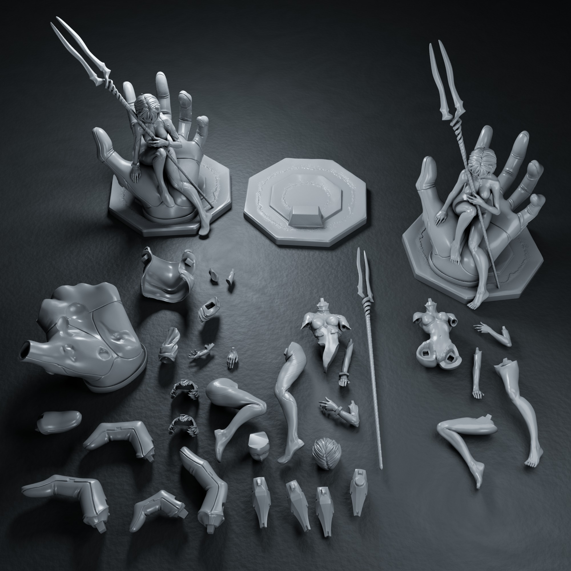 Ayanami Rei - Neon Genesis Evangelion 3D print model_24